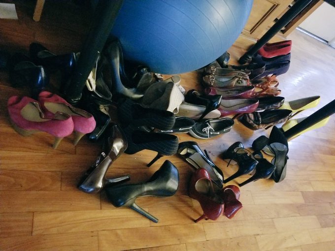 It's time to sell my #shoecollection off. Any takers? Whole collection or pair by pair! #Clean, #filthy<a href="/tag/shoecollection"class="tags">#shoecollection</a><a href="/tag/clean"class="tags"><span>#clean</span></a><a href="/tag/shoes"class="tags"><span>#shoes</span></a><a href="/tag/heels"class="tags"><span>#heels</span></a><a href="/tag/sneakers"class="tags"><span>#sneakers</span></a><a href="/tag/shoefetish"class="tags"><span>#shoefetish</span></a><a href="/tag/filthy"class="tags"><span>#filthy</span></a>