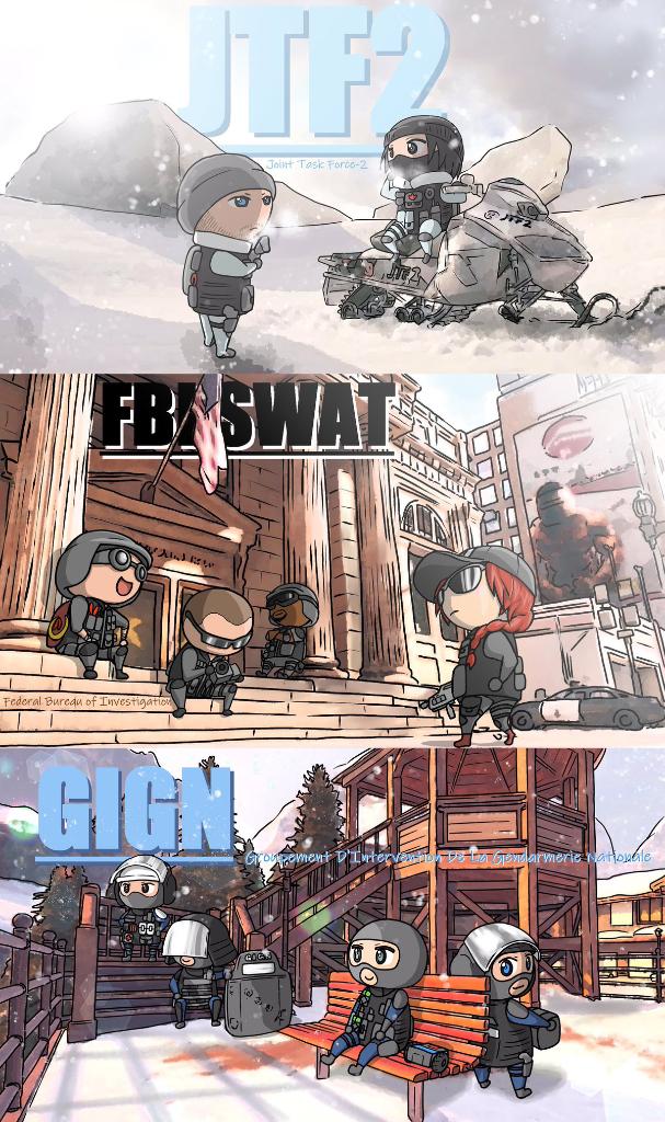 Rainbow6Game's tweet image. Your favorite CTUs on your favorite maps!

Art series by @silk5476309