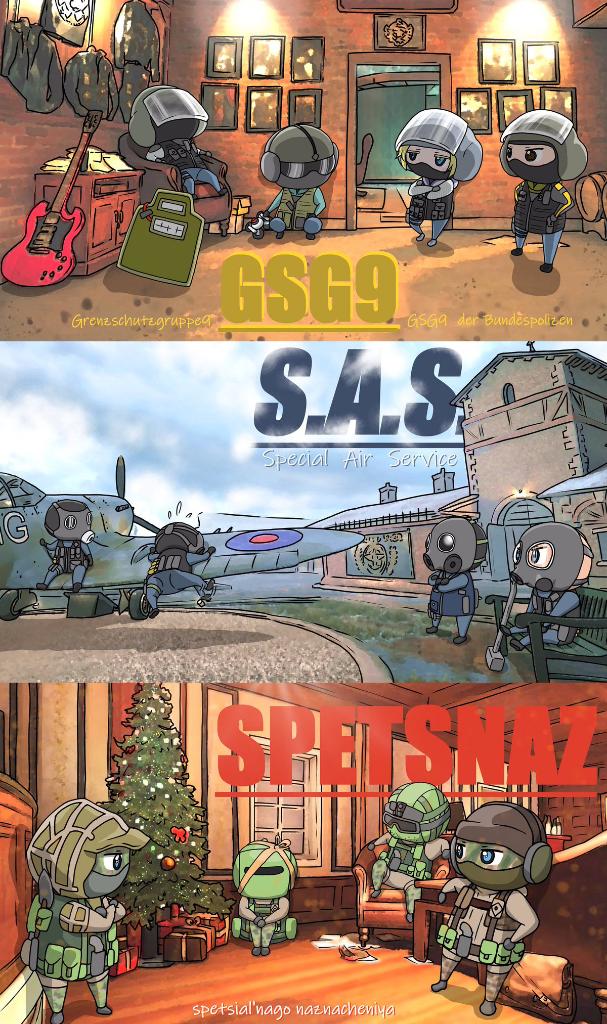 Rainbow6Game's tweet image. Your favorite CTUs on your favorite maps!

Art series by @silk5476309