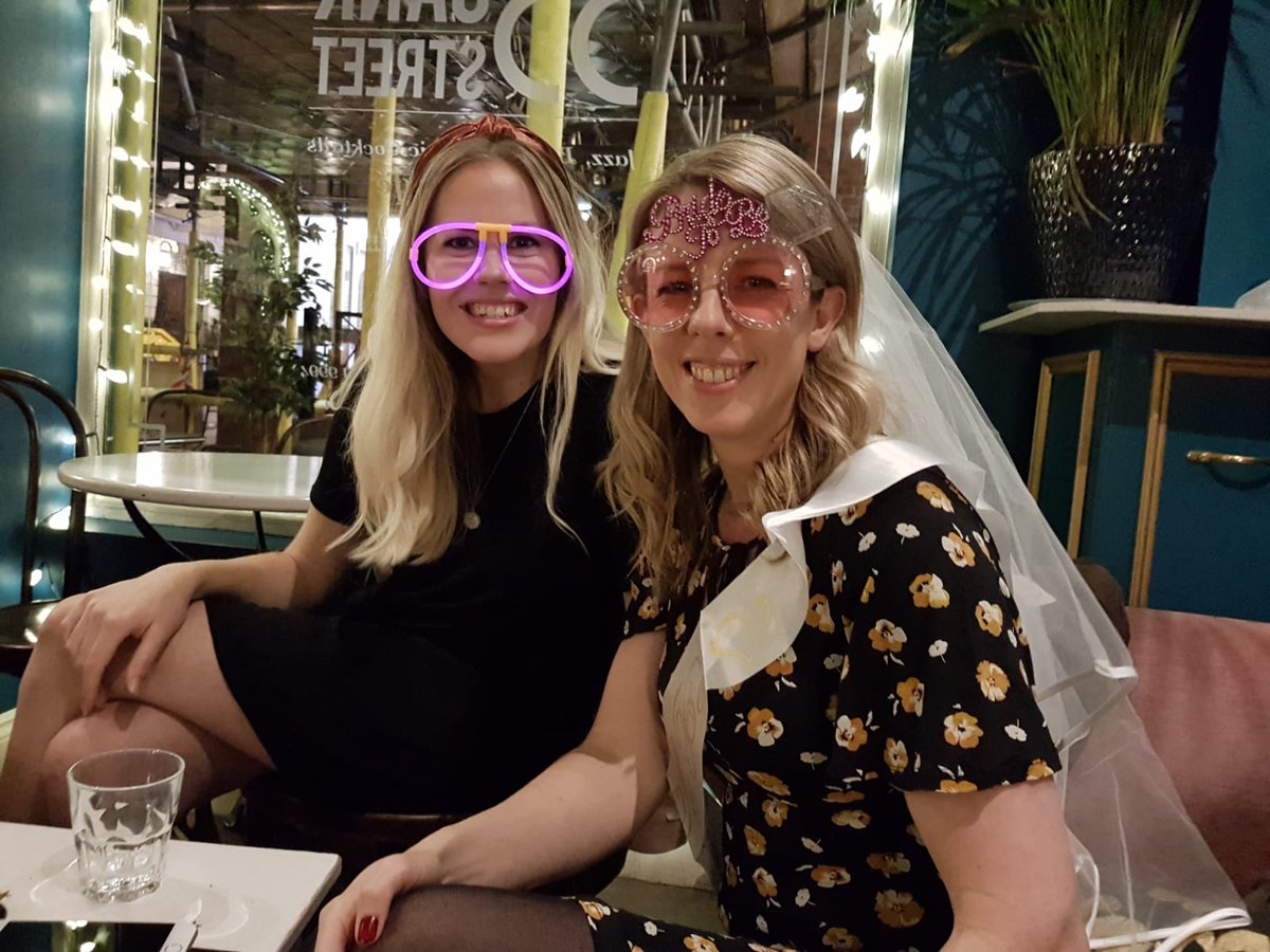 Rachel_Bhanu's tweet photo. Got to celebrate this gal last night 💕@hannahjwebster #hen https://t.co/c23GX8DL2H