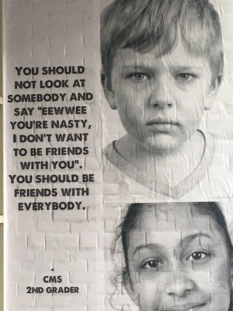 #CLTShout. Come see the faces of Charlotte’s children- our future.  And this is my favorite quote!  Thank you ⁦<a href="/aboutfaceclt/">AboutFace CLT</a>⁩ #TheFutureIsNow