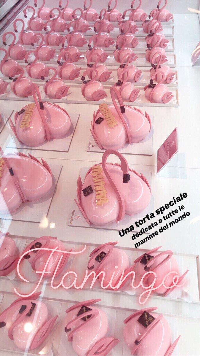 Una torta speciale dedicata alla mamma #flamingo