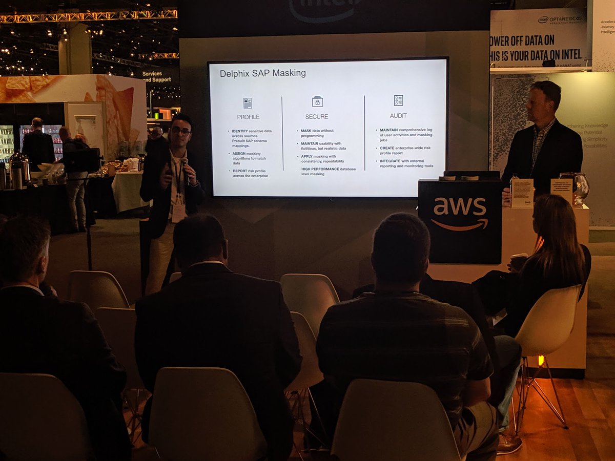Great week at #SAPPHIRENOW2019. Thanks to <a href="/AWS_Partners/">AWS Partner Network</a> for the opportunity to speak about <a href="/delphix/">Perforce Delphix</a> for <a href="/awscloud/">Amazon Web Services</a>. Standing room only to hear about accelerating #SAP modernization and ensuring data privacy.