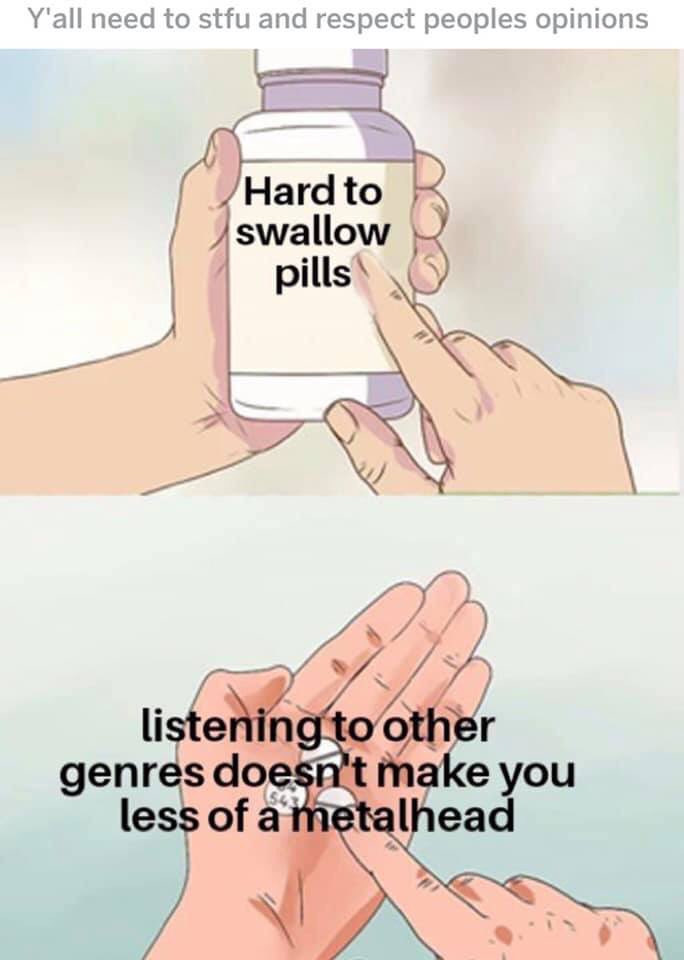 HeavyMetalYetii's tweet image. While I do believe that there are different degrees of metalhead. We are all still metalheads! I’m curious though, do any of you listen to bands outside of the #metal universe??