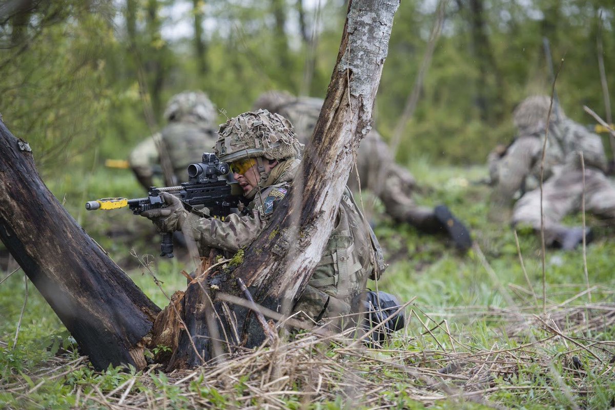 NATOMNBLatvia's tweet image. #eFP BG Latvia 🇱🇻 troops just finished #SpringStorm in Estonia 🇪🇪 through forests and cities they conducted a huge multinational exercise where 17 diferent countries participated. 
#WeAreNATO #StrongerTogether