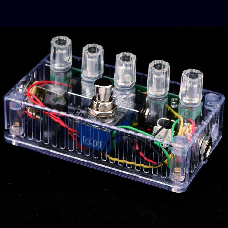 The Fuzz Factory Clear!! Z.Vexが透明筐体のハンドワイヤード版ファズ