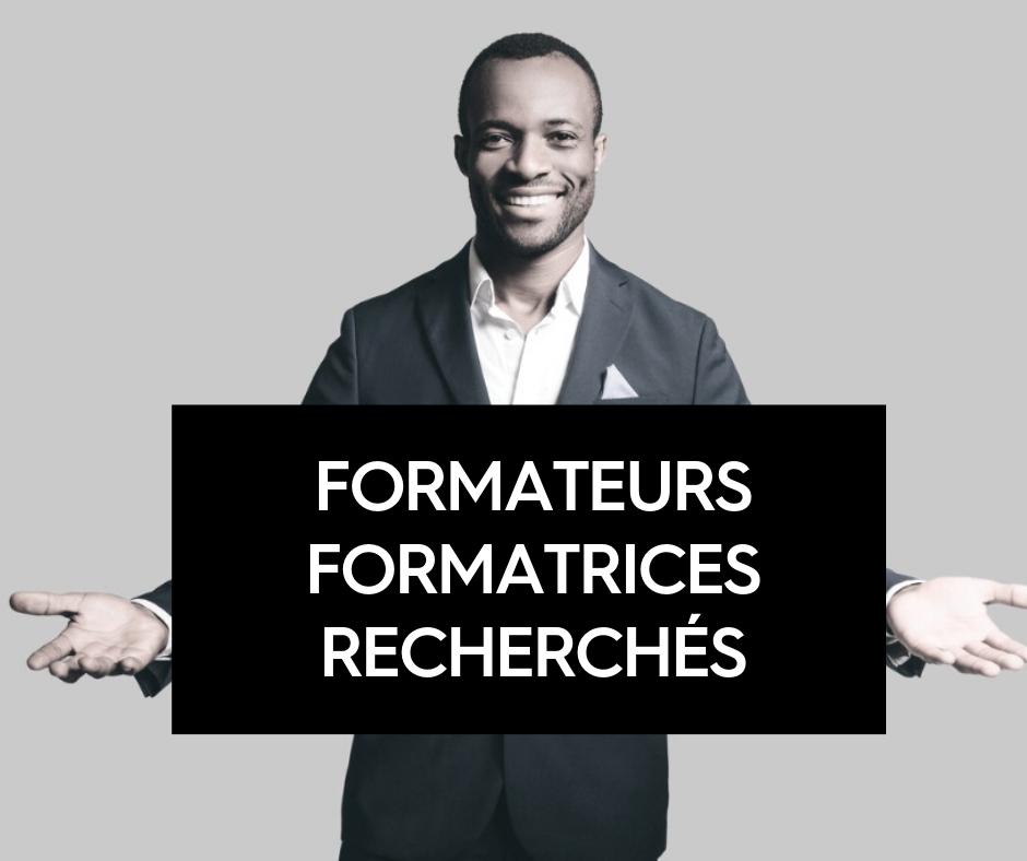 FORMATEURS, FORMATRICES RECHERCHÉS !
Si vous êtes intéressé(e), merci de cliquer sur ce lien : bit.ly/2TjLEyl