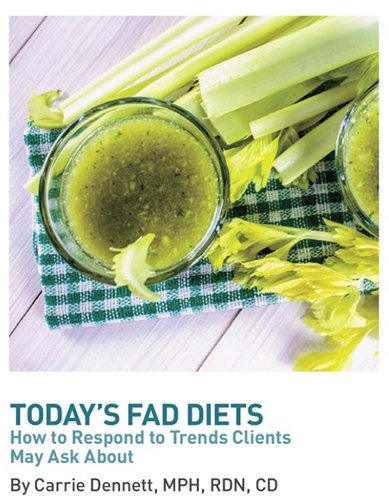 TodaysDietitian's tweet image. Have these popular diet trends been mentioned to you by clients lately: OPTAVIA, Noom, Shepherd's, Celery Juice, Carnivore? Why do some of these diets attract so many consumers? @CarrieDennett discusses these trends with professionals + how to respond: todaysdietitian.com/newarchives/05…