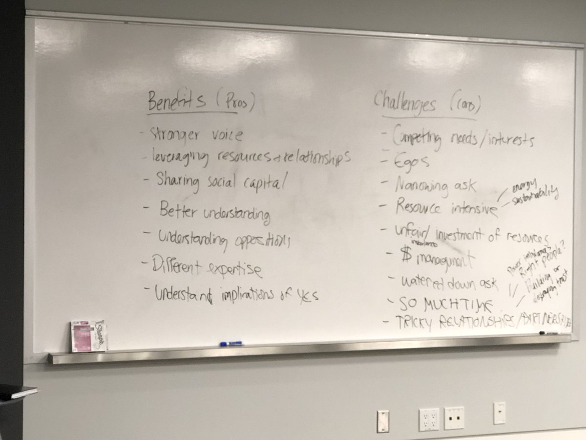 SGOcalgary's tweet photo. Max Bell Public Policy Training today - working with coalitions. Pros and cons. Can be critical for influencing public  policy but not not always necessary. @AECEA_ https://t.co/HWQ9o6SMv0