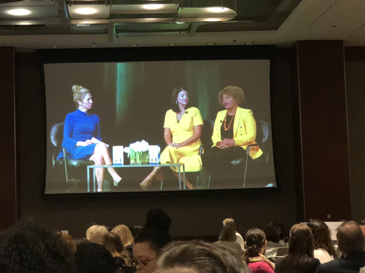 NanHan1's tweet photo. So proud of our @womenemployed ReBrand launched at #TheWorkingLunch celebrating The Power Of Women w/dynamic panelists Anna Valencia, City Clerk, City of Chicago &amp; Fatima Goss Graves, CEO, National Women’s Law Center #TimesUp @WomenEmployed
#strong2gether #Equity4All #TeamWE https://t.co/RDikR6memQ