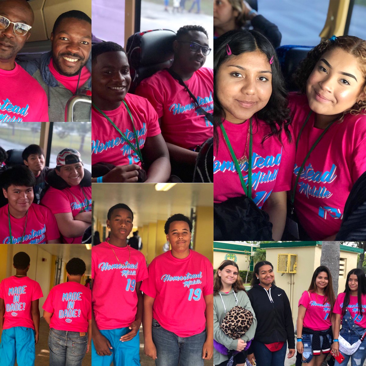 HomesteadMS's tweet image. Our 8th graders are headed to GRADVENTURE in S T Y L E! #madeindade #ourshirtsare🔥#excellenceondisplay @Dr_Contessa @MDCPSSouth