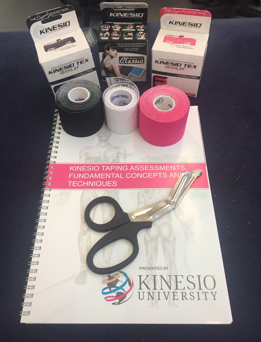 defianceST's tweet photo. DAY 2 COMPLETE✅ 
Thank you @Kinesio_UK for a great level1&amp;2 course! Can’t wait to start implementing taping into treatments sessions to give clients longer lasting benefits #SportsTherapy #kinesiotape #KT #DefianceST https://t.co/FG3If7ri8l