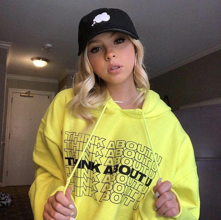 JordyJonesSwag's tweet photo. im soo ready for this #thinkaboutu merch!😍💛 I love that it’s neutral & just about anyone can wear it!! Hopefully I can buy it with my next paycheck, I wanna buy this hoodie ASAP https://t.co/h3SQUuGDfD