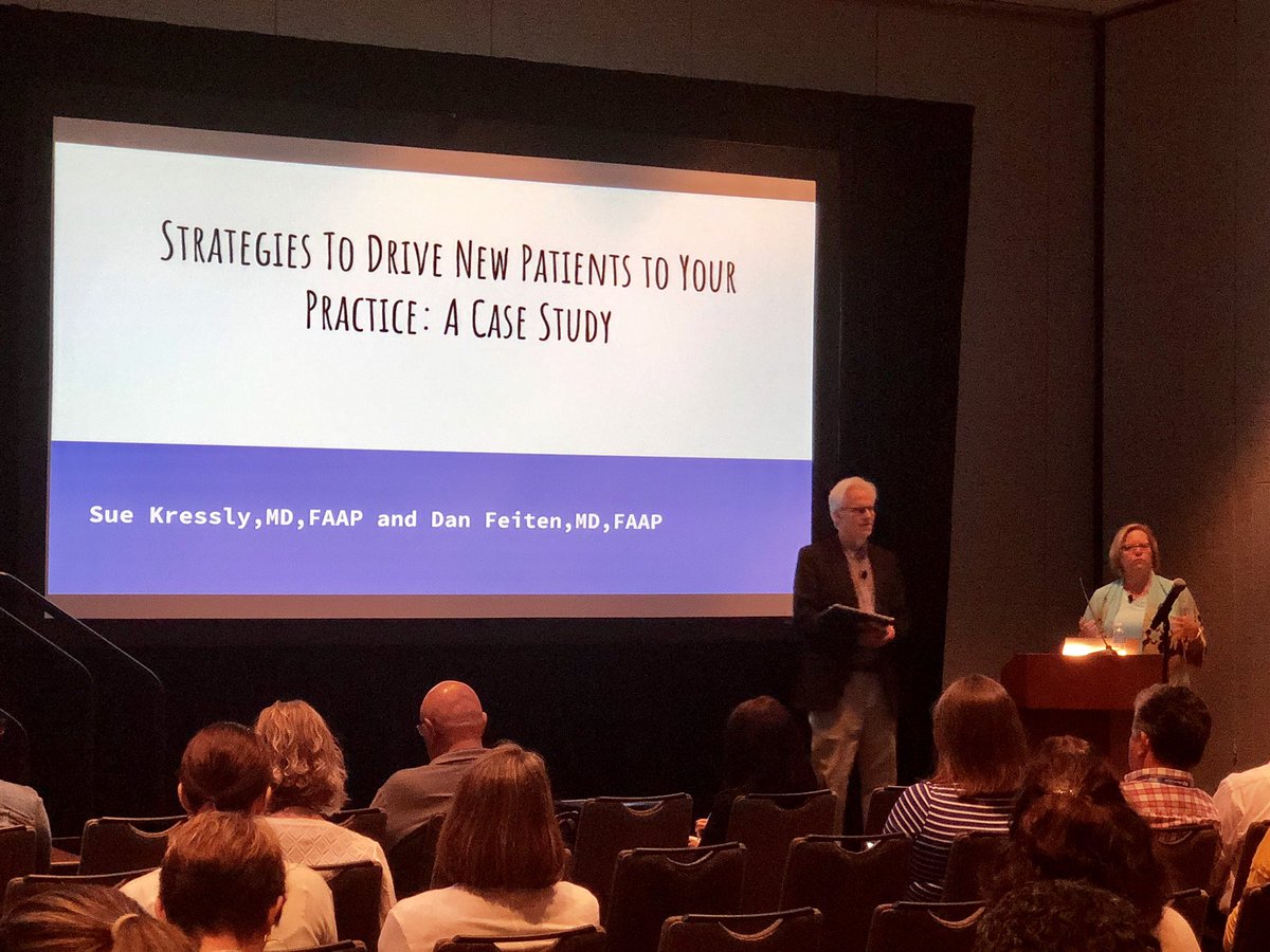 Remedy_Connect's tweet photo. Fantastic talk yesterday with Dr. Dan Feiten and Dr. Sue Kressly on driving new patients to your practice. #OPUC2019  #digitalmarketing #solutions #googlemybusiness #remedyconnect https://t.co/TGnKyfB1A0