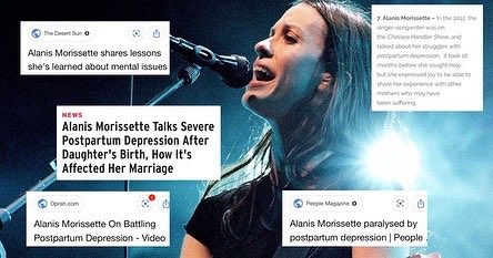 Alanis's tweet photo. so many layers to depression and anxiety. slowly, with great empathy, knowledge, inquiry, and profound care... healing is possible, and well-being can be restored. #cantdoitalone #mentalhealthmonth https://t.co/P1cnWa7KBg #NAMICares #WhyCare #postpartumdepression #healing https://t.co/7DRnsGpUCH