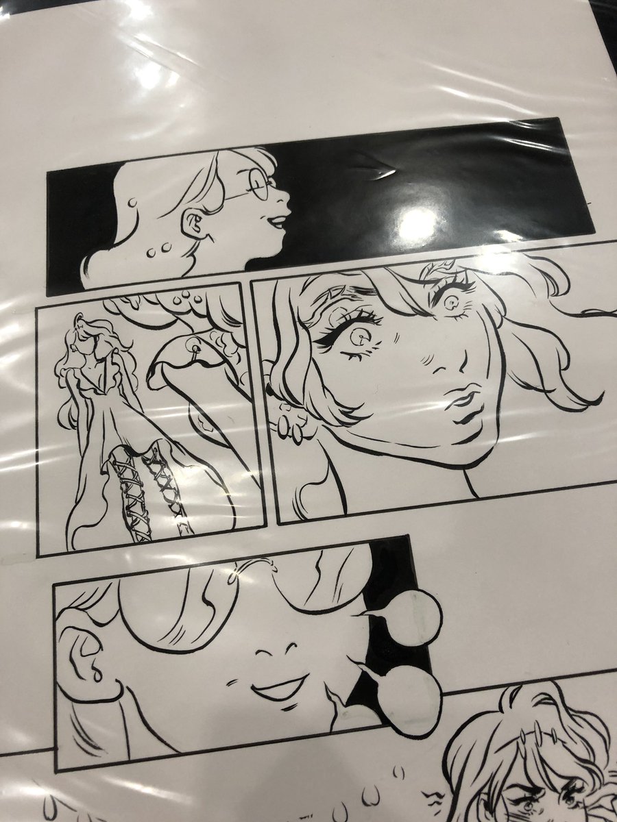 I have originals, prints, books, and other small goods available at @Comicpalooza! I'm also taking commissions if that's your thing. Come by and say hi! At the @FelixComicArt table block/table #3641