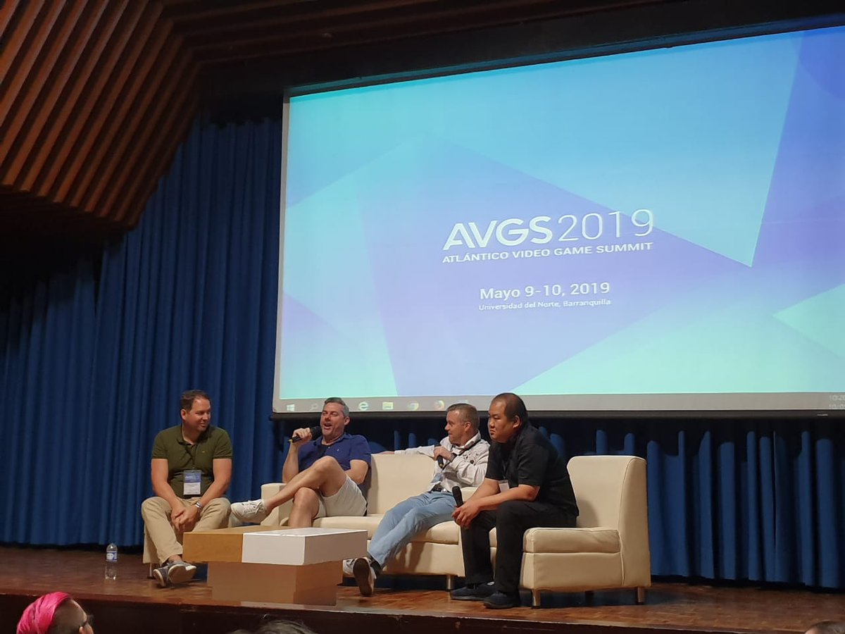 ¡Continuamos en #Barranquilla en el segundo día de #AvGS2019, aprendiendo mas acerca de vídeo juegos y del potencial de la región!

#LaClaveEsElSoftware