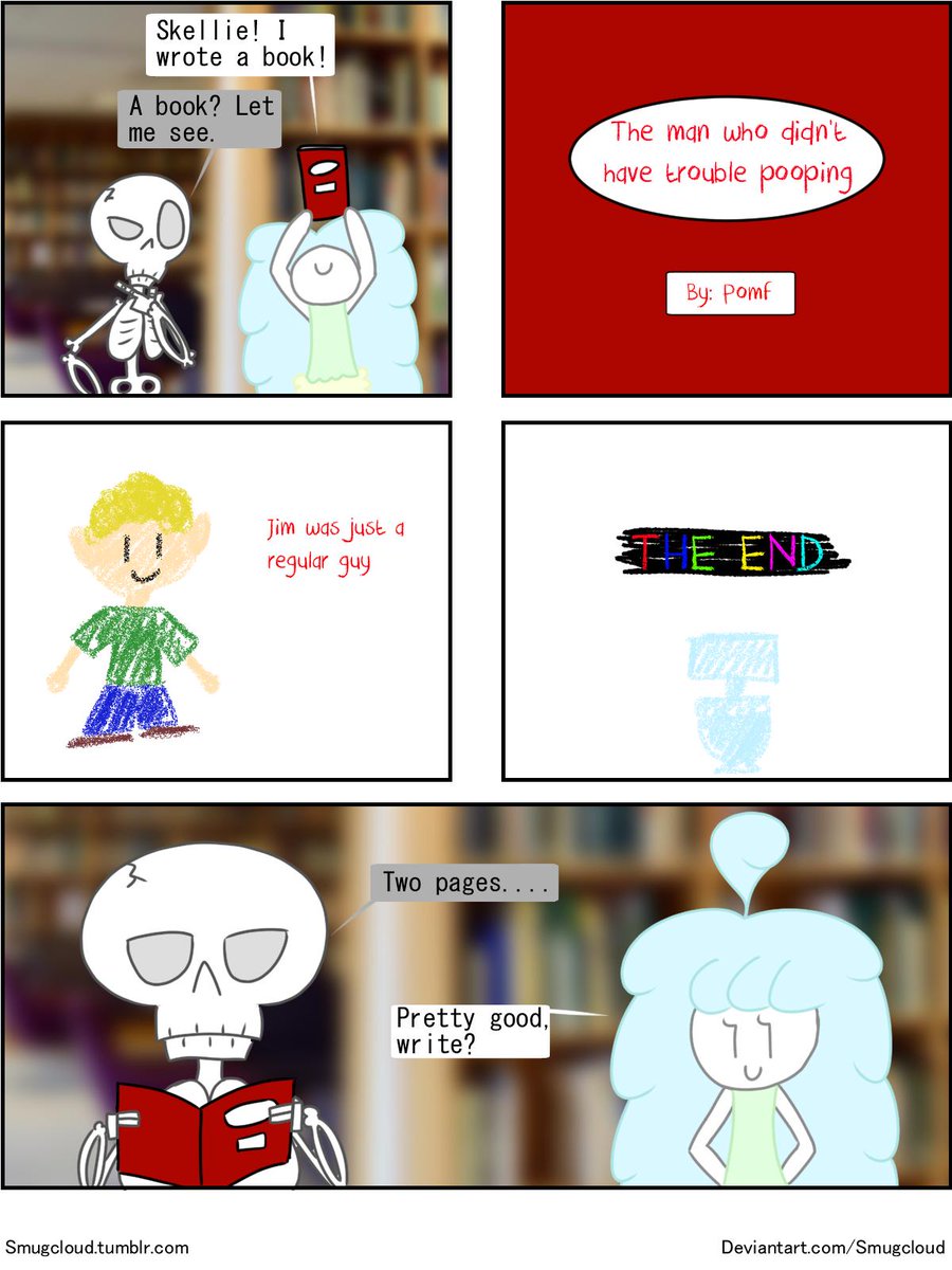 SookCloud's tweet photo. S1E32
#pomf #pomic #comic #pun #puns https://t.co/i6KjgmYePk