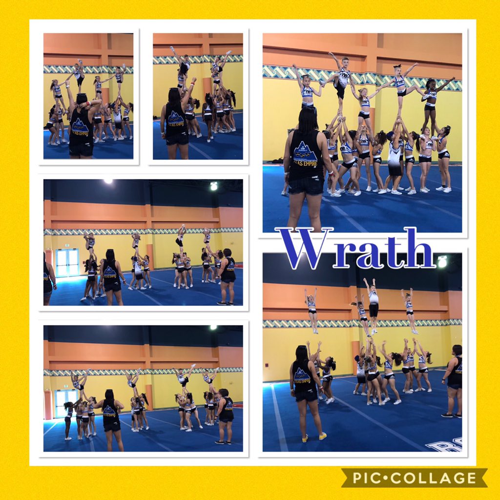 texasempirehit's tweet photo. Regulators, Wrath, & Fury have completed practice #2 & are ready to rock it! It’s going to be magical for sure!These talented teams & coaches are ready to showcase everything they have been working on. Now it’s time to rest...see you tomorrow at ESPN! #salute💙💛 #d2summit2019 https://t.co/cddjI70Uw3
