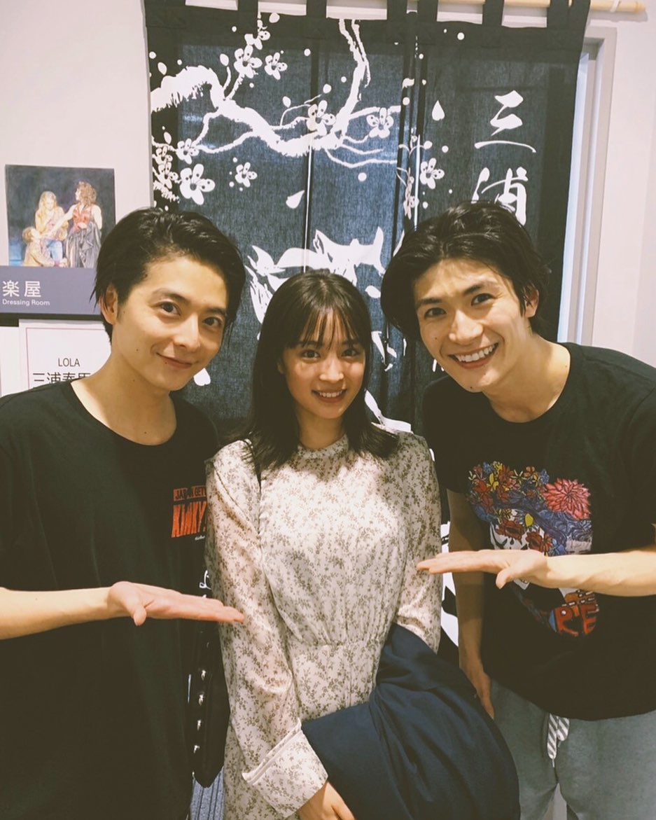 ʟᴀʟᴀɪɴᴇ Hirose Suzu Ohara Sakurako Takahata Mitsuki Ichimura Masachika Miura Shohei And Other Supportive Colleagues Already Came To Watch Kinky Boots Japan 広瀬すず 大原櫻子 三浦翔平 三浦春馬 小池徹平