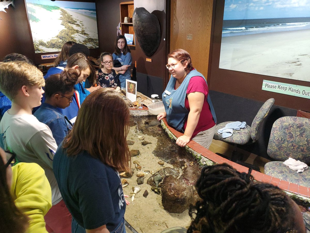 GraceSanns's tweet photo. Fun at the touch tank! https://t.co/PCuPun5Map