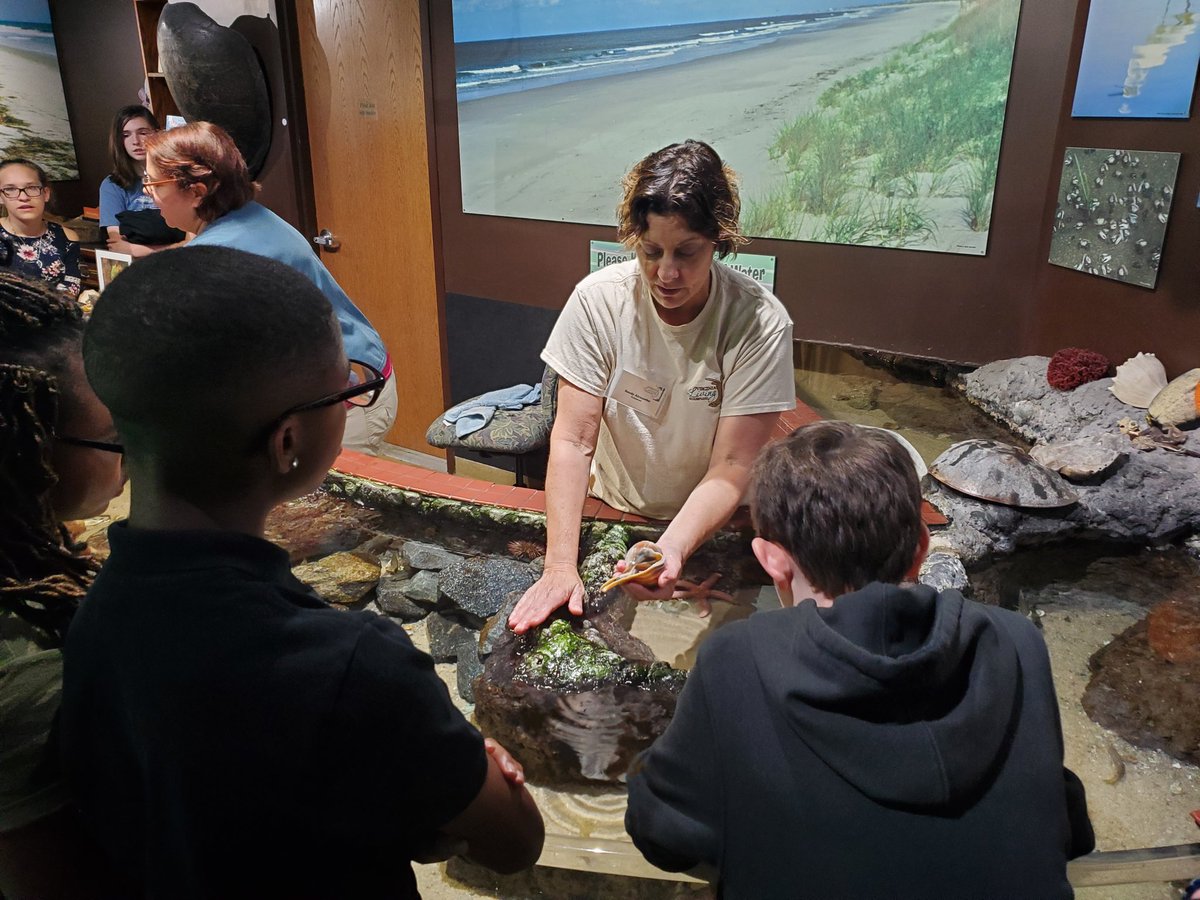 GraceSanns's tweet photo. Fun at the touch tank! https://t.co/PCuPun5Map