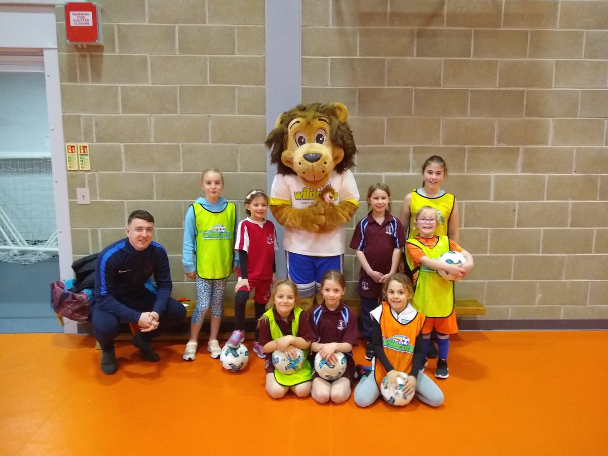 These Wildcats enjoyed Wilma. Wilma came to visit the Suffolk WAYS Wildcats in the lead up to the Lionesses playing in the Women's World Cup in June. They enjoyed a goodie bag from Wilma and Wilma joined in with the session. #treatt #thisgirlcan #ssewildcats