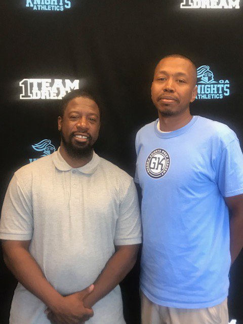 CoachR_Barnes's tweet photo. I'm pleased to welcome Associate Head Coach @COACH_C_Houlder an Assistant Coach @CoachJayBee to the  Georgia Knights Prep Academy Men's Basketball staff. https://t.co/ywZd6tdCO1