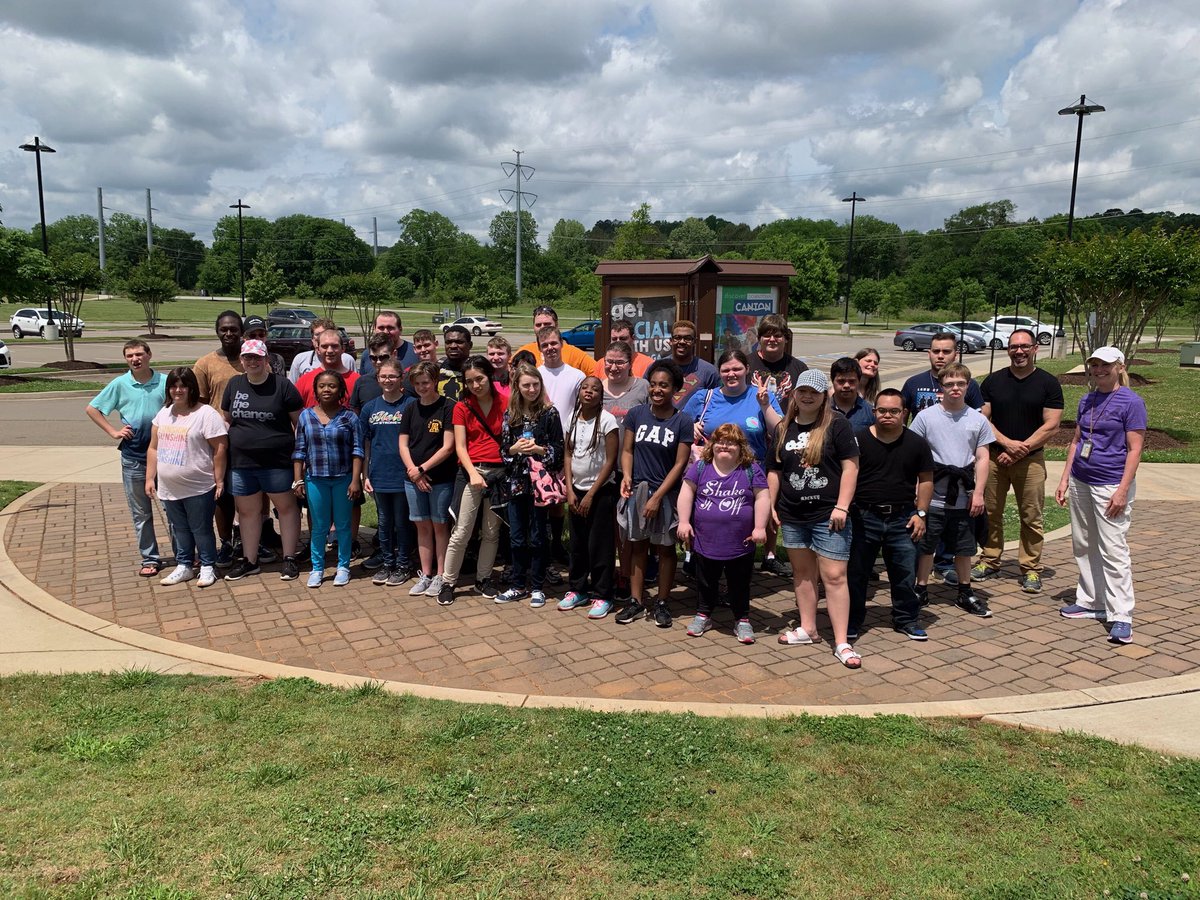 ccsdtacrc's tweet photo. Transition Academy at Etowah Park! #CCSDFAM @CherokeeSchools https://t.co/yFMUQN6d4p