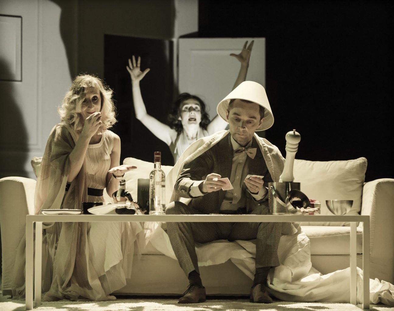 Cheek By Jowl Joyeux Anniversaire Happy Birthday Vincent De Bouard Seen Here As Le Roi Wenceslas In Ubu Roi 13 And Phoenix In Andromaque 07 C Johan Persson C