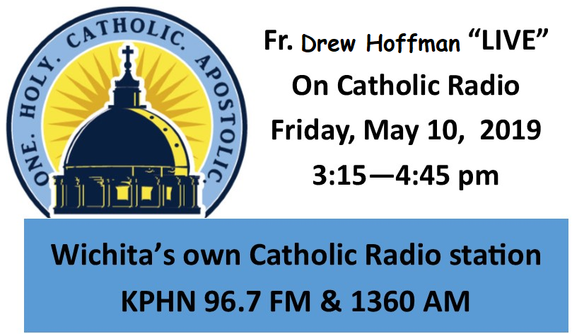 ictcathedral's tweet photo. DON'T MISS Fr. Drew live on Catholic radio #96.7FM &amp; #1360AM https://t.co/rMkKWRoEmy
