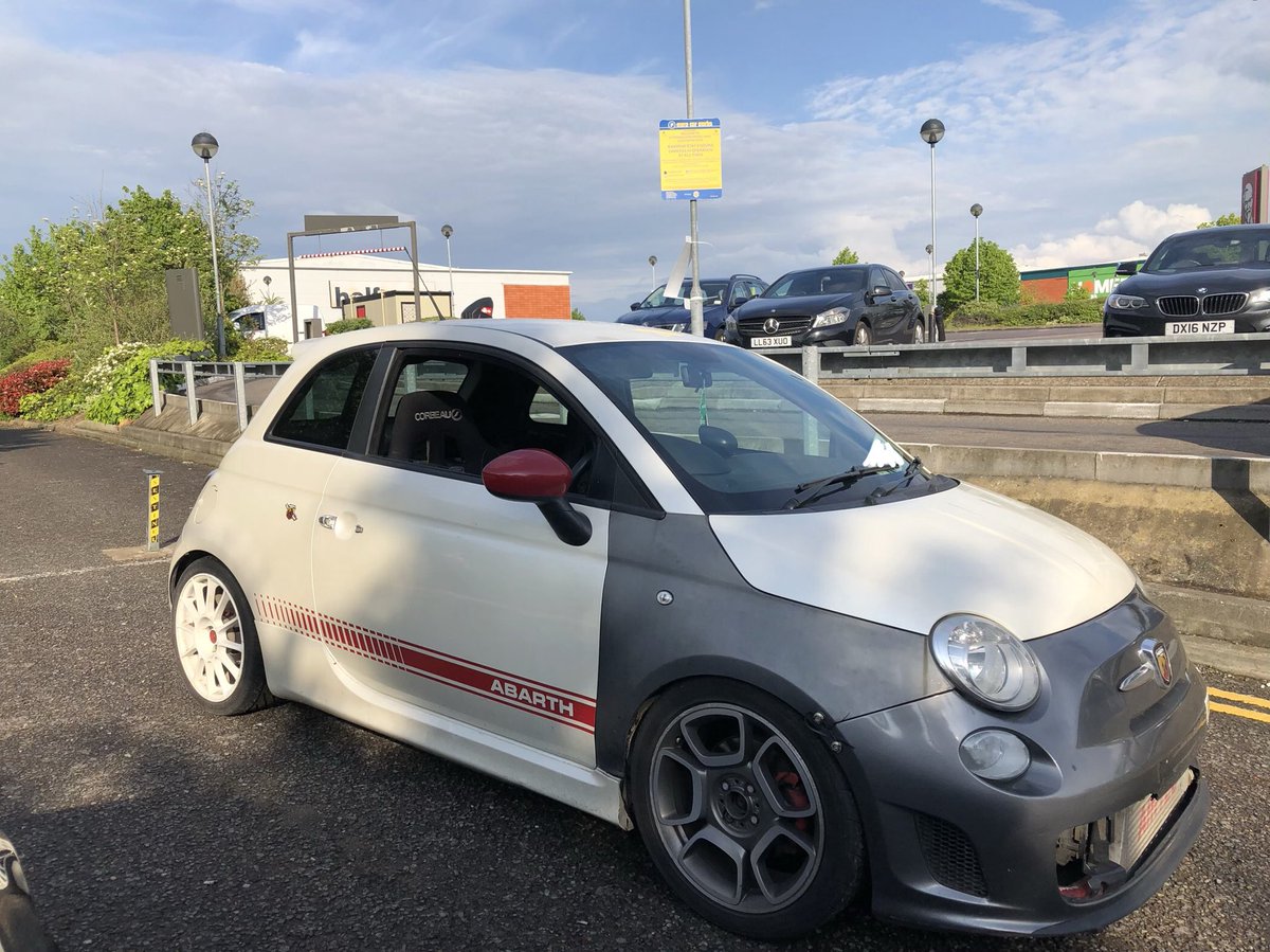 KentPoliceRoads's tweet image. Slicks like this might be ideal for the race track but certainly not on a public road in the wet. Not to mention the myriad of other offences. Driver dealt with accordingly. #RST #Sittingbourne #OpScreen  AE