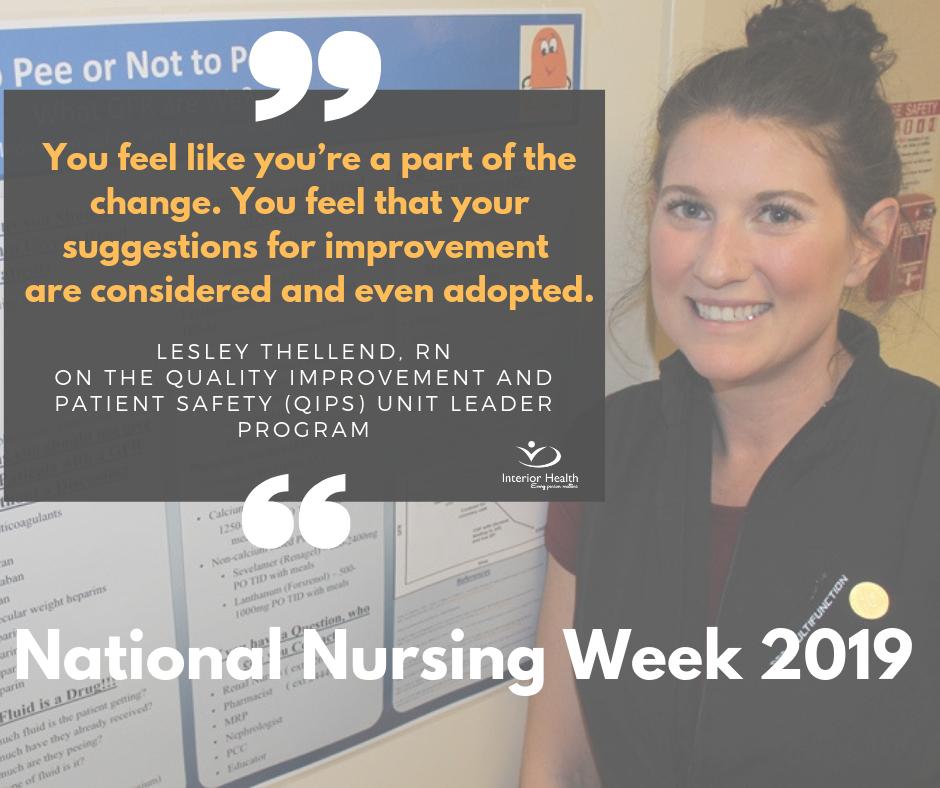 It's National Nursing Week! Join us in saying thank you to our nurses for their commitment and dedication in all that they do! #NationalNursingWeek #nursing #Interior_Health #everypersonmatters Read more on this story: ow.ly/r33d50u5CKh
