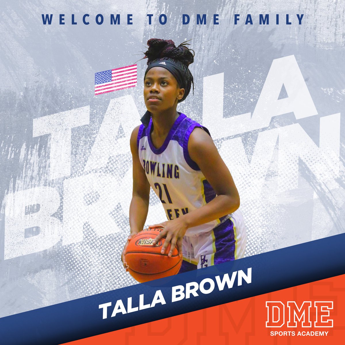 DMEACADEMYGBB's tweet photo. Welcome Post Grad TAlla Brown from Bowling Green, KY to the DME Family. TAlla is reclassing to be a 2020 prospect and will be playing this May and July for @40Runnerz during the live period. Here’s her highlight tape! https://t.co/aR21jGjyCM https://t.co/2x9vI6U31A