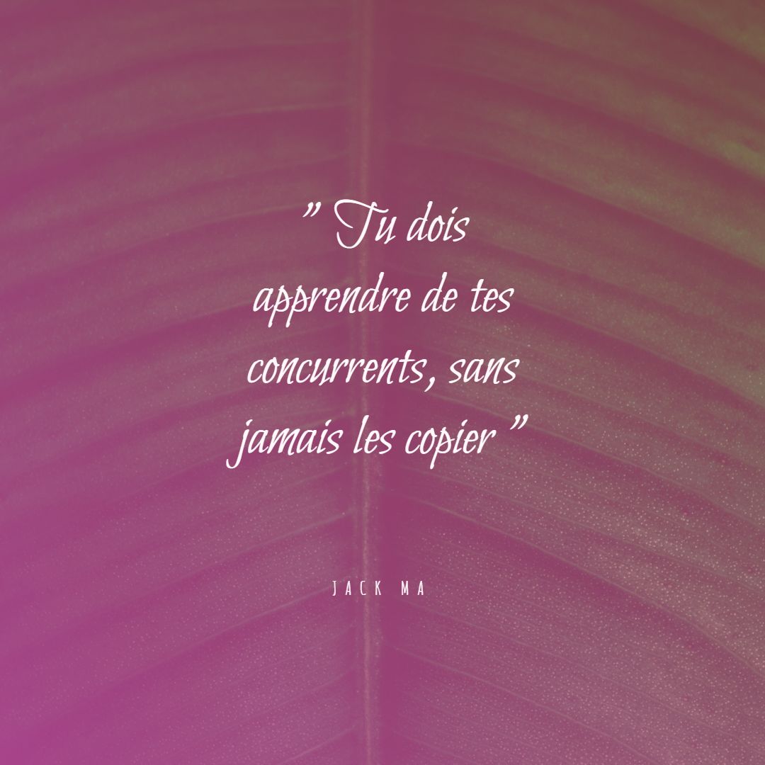 _jecree's tweet photo. Ne jamais copier les concurrents. Les respecter, pour en retirer le meilleur. 
#jecree #entreprendre #entrepreneur #inspiration #digital #motivation #coaching #success #succès https://t.co/OjrTJcjuLZ