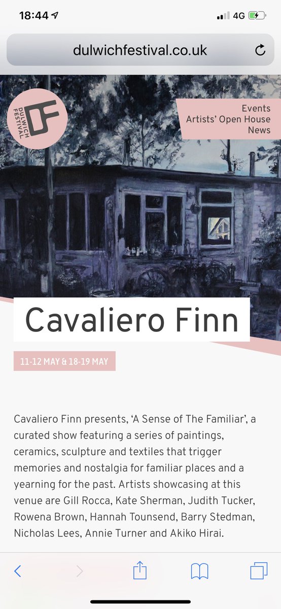 Meanwhile in London Cavaliero Finn opens , ‘A Sense of The Familiar’, a curated show featuring a series of works  that trigger memories and nostalgia for familiar places and a yearning for the past. <a href="/Cavalierofinn2/">Juliana Cavaliero</a> <a href="/CavalieroFinn/">Debra Finn</a>