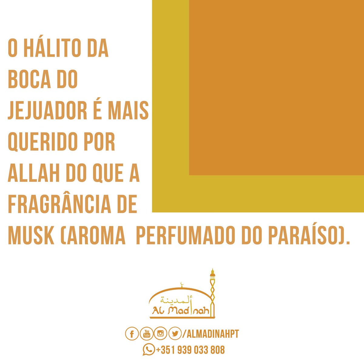 AlMadinahPT's tweet photo. #hadith #jejum #muçulmanos #islâmico #muçulmano #ALLAH #ramadhan #Ramadan #ramadã #ramadão #ramadao https://t.co/tMPMkMPLL4