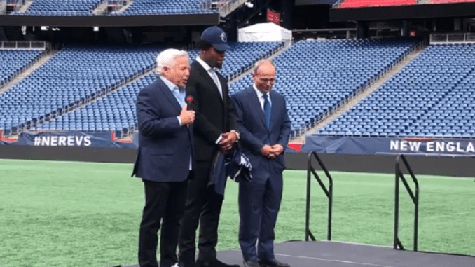 Trending Patriots introduce N’Keal Harry at Gillette Stadium