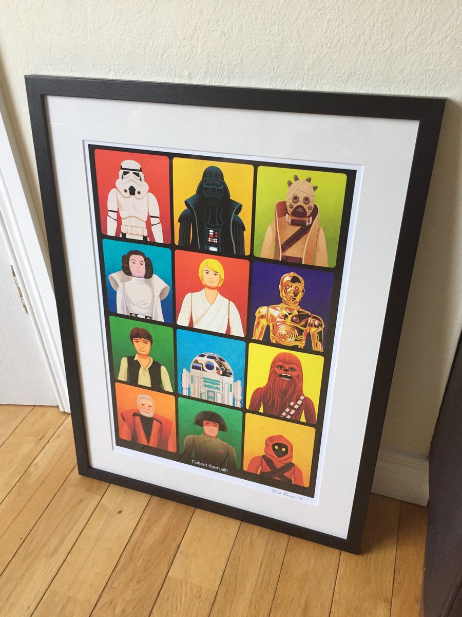 WookieeChips's tweet photo. One of my fav #StarWars pieces by artist @DavePryor72 #FirstTwelve #First12 #12Backs #Kener #Palitoy https://t.co/Lagf0GDcnb