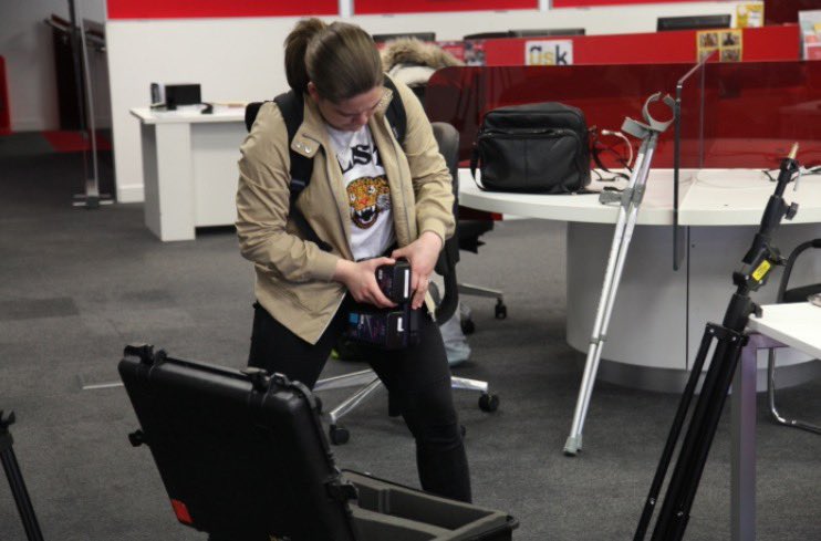 OthersThere's tweet photo. Production team working hard setting@up for shoot 3. #teamwork #productionteamworkingasateam  #therewillbeothers #indiefilm #universityofsalford https://t.co/Wi5jEfrPTd