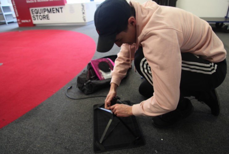 OthersThere's tweet photo. Production team working hard setting@up for shoot 3. #teamwork #productionteamworkingasateam  #therewillbeothers #indiefilm #universityofsalford https://t.co/Wi5jEfrPTd