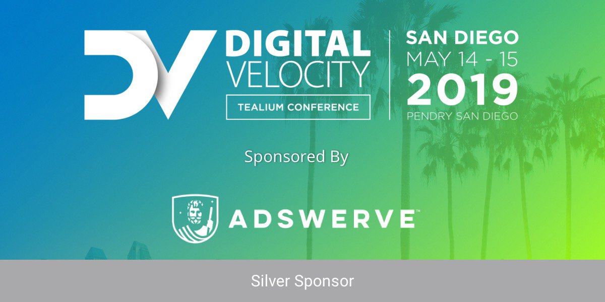 Adswerve to join #DVSD as a Silver sponsor! Adswerve believes smart marketing is built on data discovery and is obsessed with bringing life to data and illuminating connections for hundreds of agencies and some of the world’s biggest brands. bit.ly/2XI5Xnq