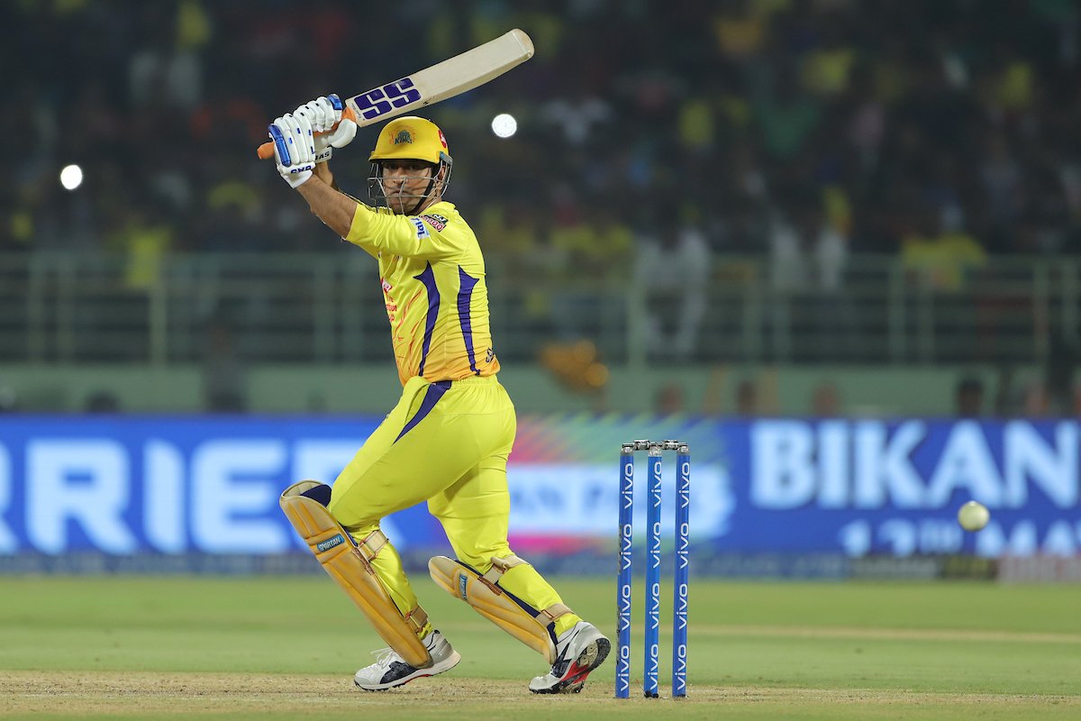 A good season for the CSK could earn Dhoni another shot at glory on the world stage. (Credits: Twitter/ IPL)