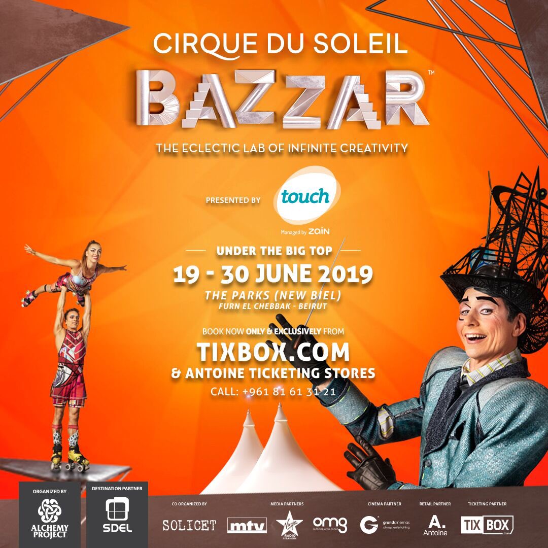 AlchemyDXB's tweet photo. And we are Live!!! #BAZZAR Is coming to #Beirut #Lebanon 🇱🇧🎉 #cirquedusoleil https://t.co/O0O0HLmfVU
