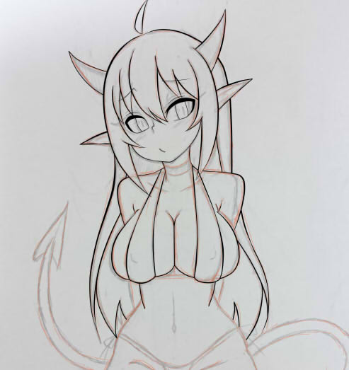 ちまちま進めてます。ペンタブもう少しなれないと・・・ 