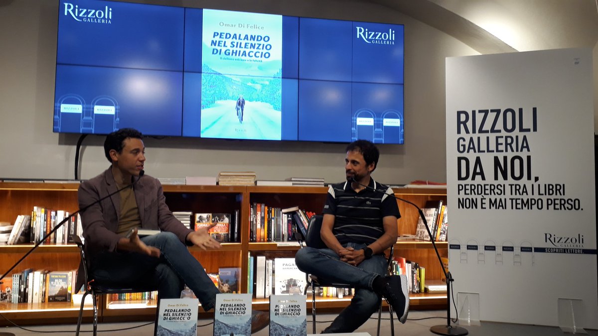 "Le avventure estreme ti insegnano ciò di cui davvero hai bisogno." Omar Di Felice per #Rizzolilibri Pedalando nel silenzio di ghiaccio