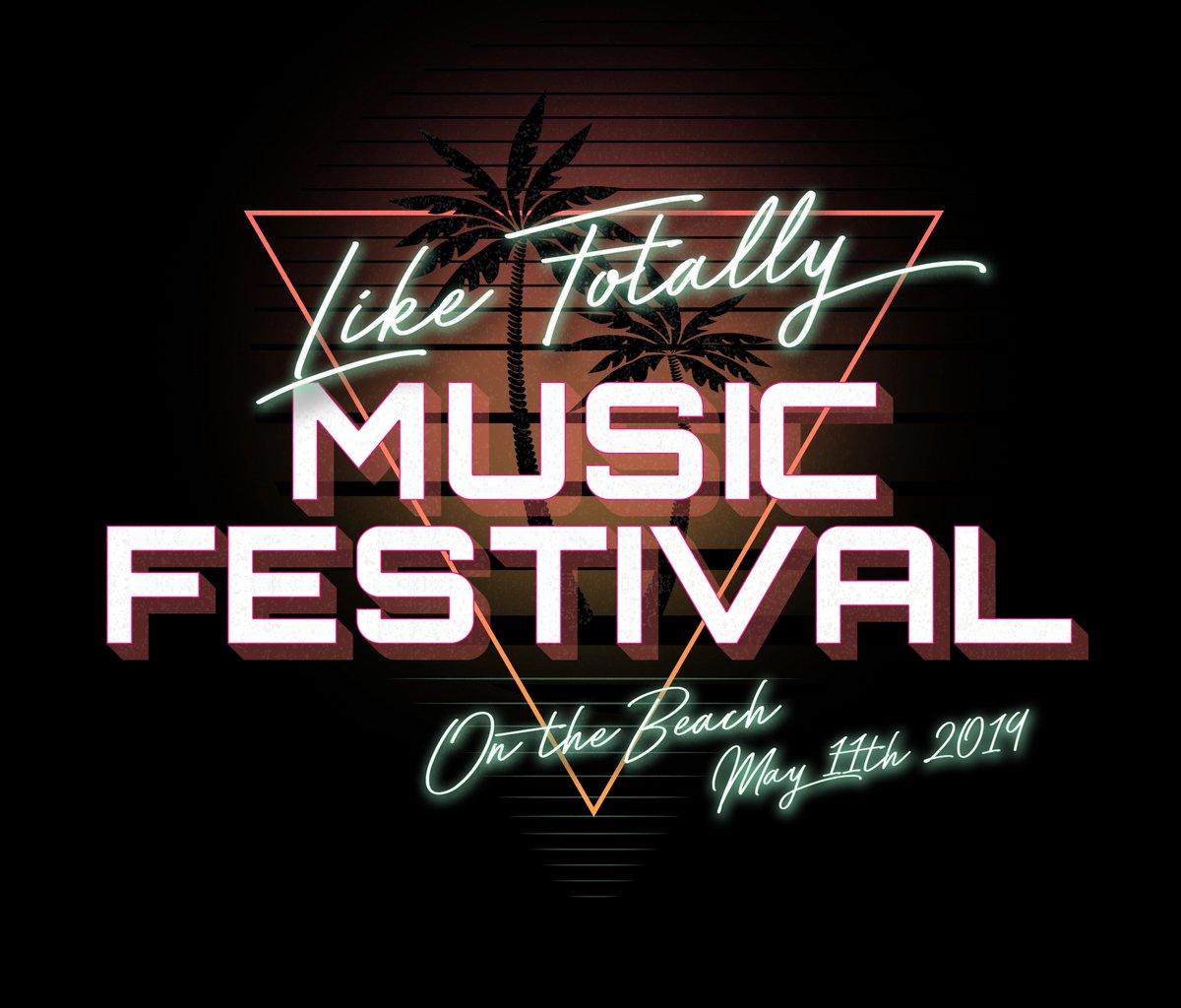 We are very saddened to announce the cancellation of the Like Totally Music Festival this Saturday, May 11th.   We unfortunately have issues we cannot resolve to continue and for the safety and well-being of the bands and fans we have to make this decision.   We apologize for the