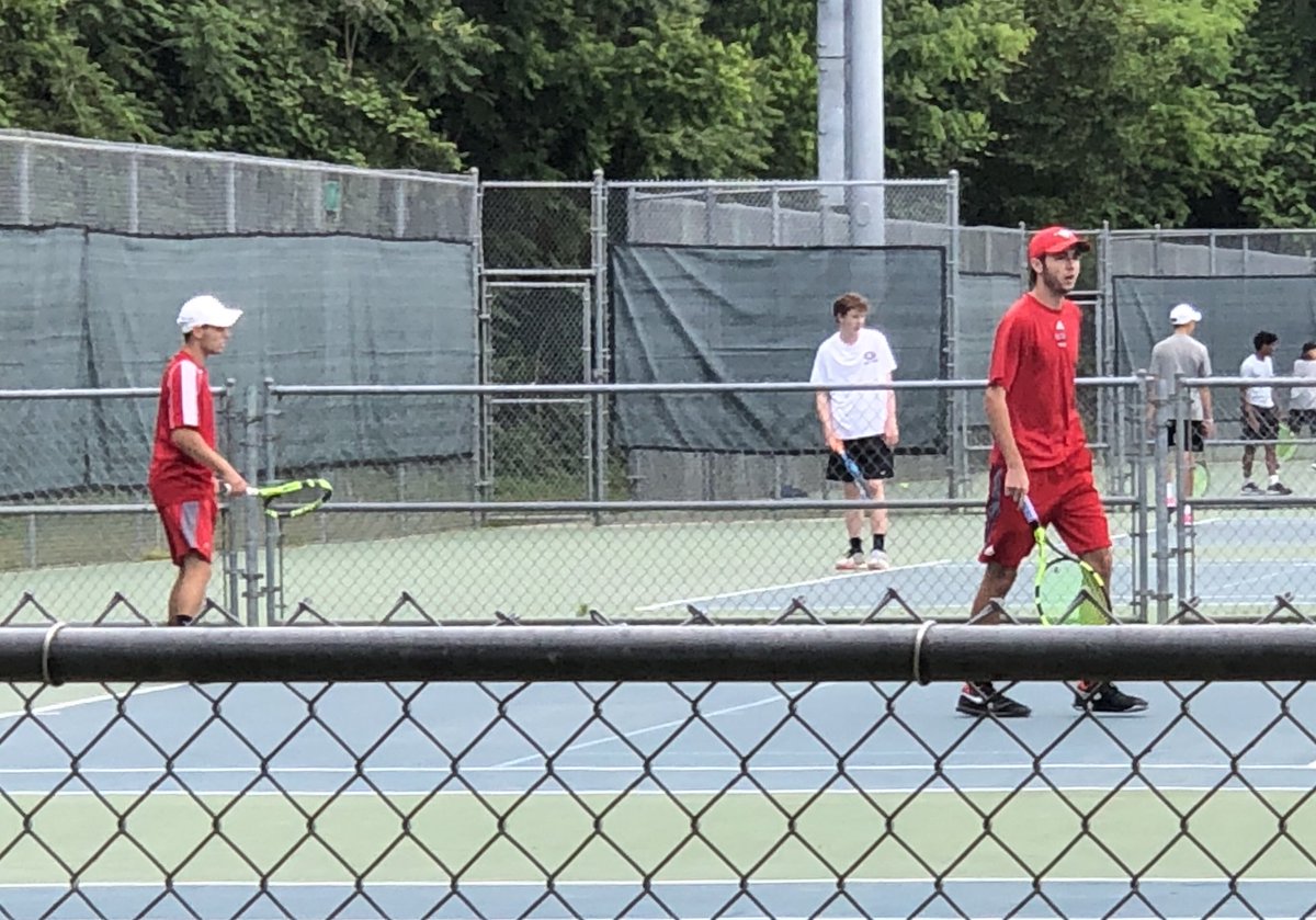 Owen McGrew and Dean Zoglio lost their match this morning ending their Middle Creek tennis careers.Both were 4x All Conference,4x Regional qualifiers. Dean was 1x SWAC Doubles Champ and 1x State qualifier. Owen was a 2x SWAC Doubles Champion and 3x State qualifier. #jobwelldone