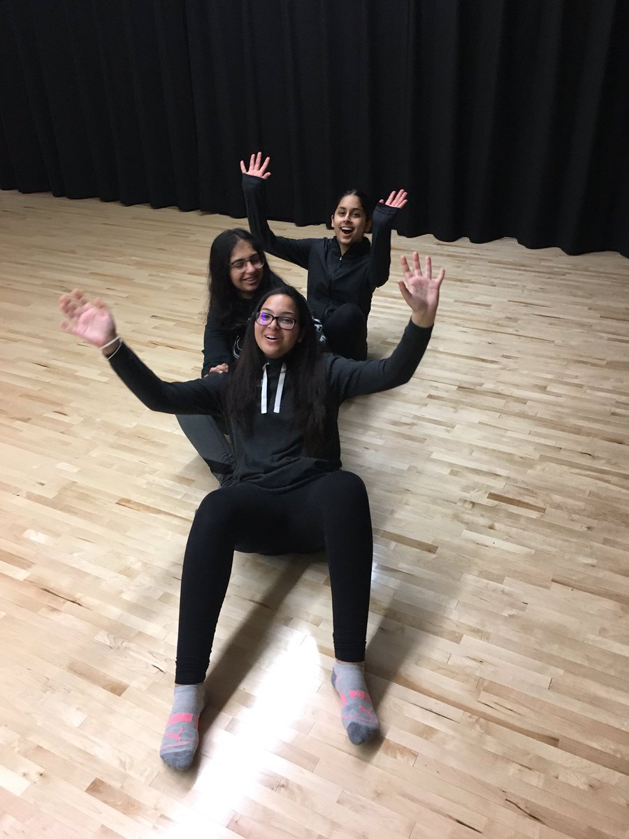 MrKingPeel's tweet photo. Improv workshop to fulfill our Health for Life part of the day! Yes,and....Hosted by Jenn from @CIGToronto Great to see students taking risks, opening up, and working together. So many laughs! @NorthParkSSca @NPSSDrama @NPSSwellness @PeelSchools https://t.co/gso2Bv7TP7