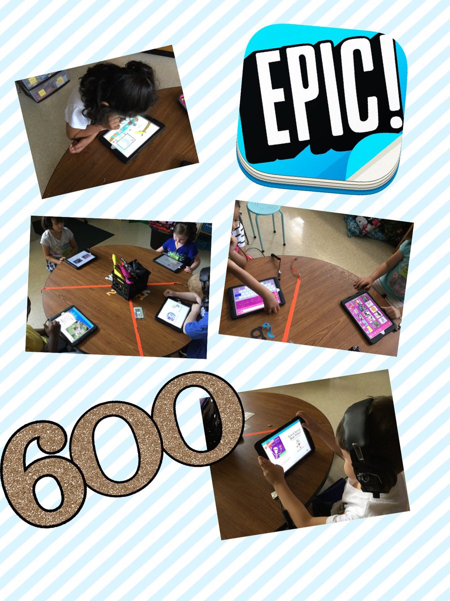 AGEWhitson_1st's tweet photo. These kids LOVE using epic! They’ve read over 600 books so far this week and are still going strong! #SpringIntoReading #EpicReadingChallenge #bookworms @AGEGators @onealcno @ammannml @AcademicCoachCH @EpicKidsBooks https://t.co/sH8PYGqfxi